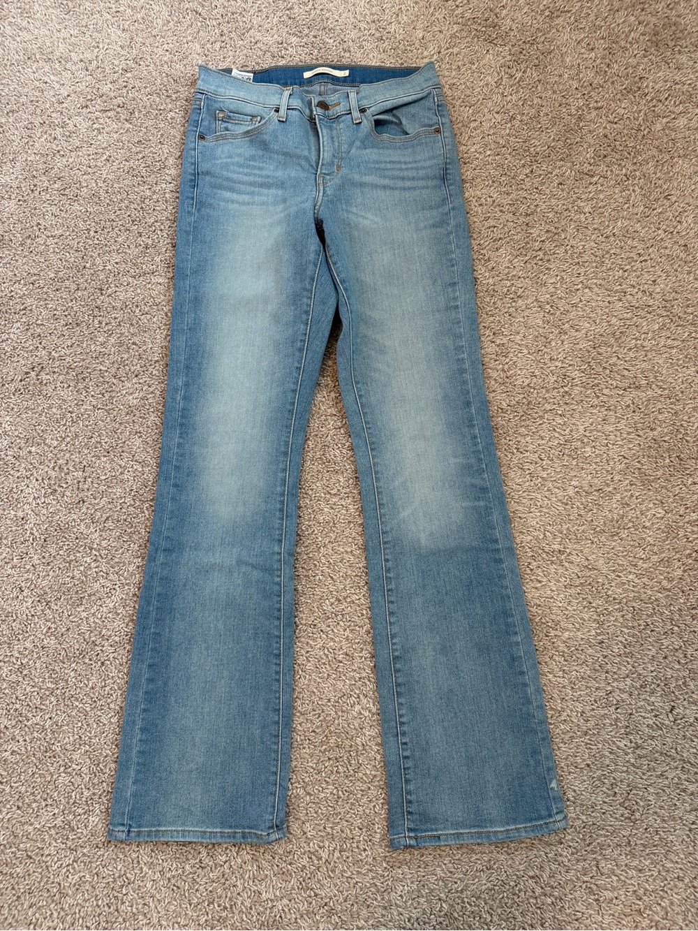 Levi Strauss & Co Light Wash Flare Jeans